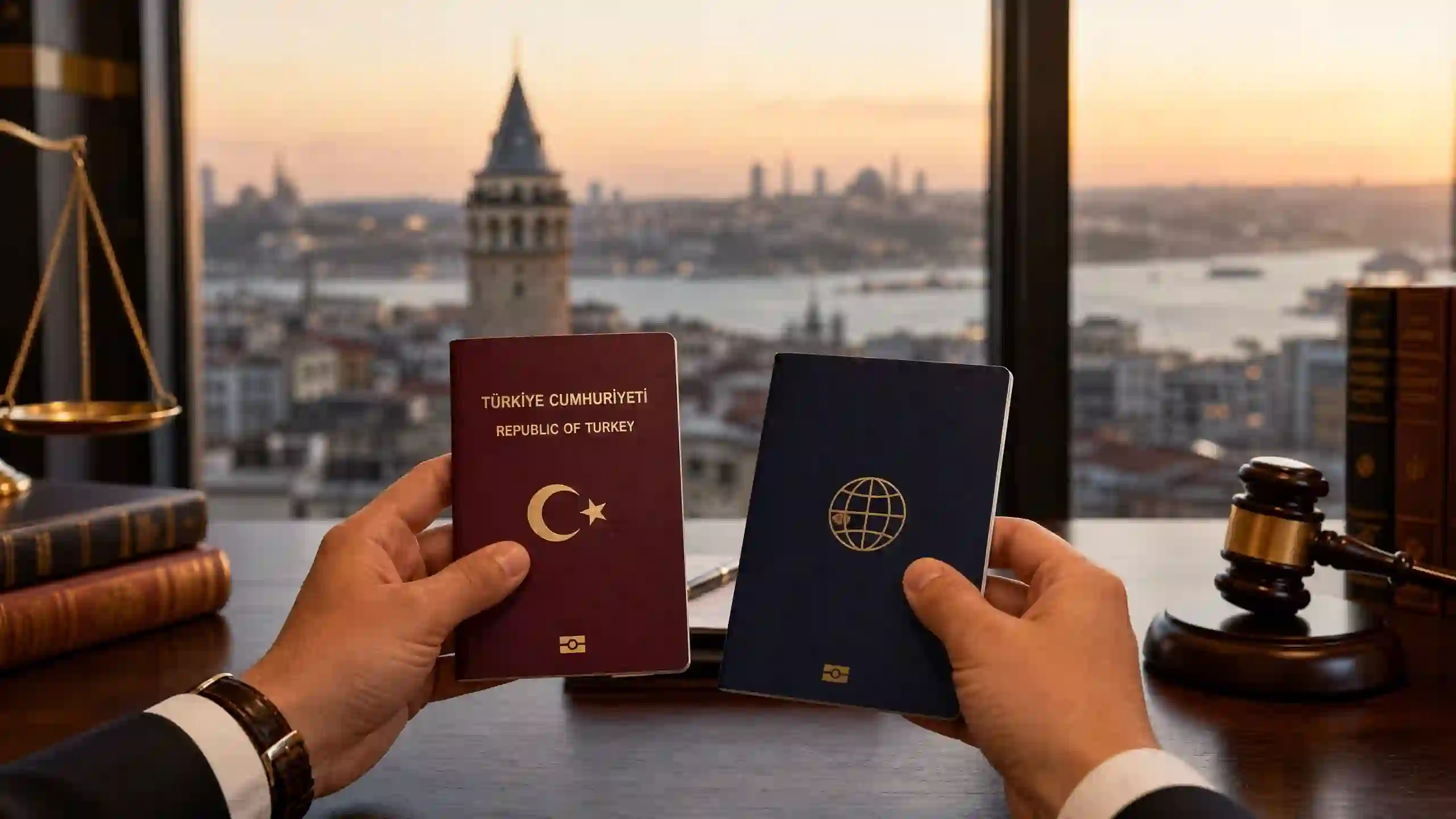 Türk vatandaşı ile evli yabancıların oturma izni başvurusu için gerekli pasaportlar